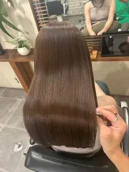 特別メニュー　【2時間半】ウルトラファインバブル+髪質改善カラー+トリートメント