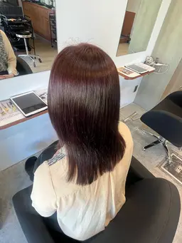 ブリーチなしワンカラー(ロング料金あり)