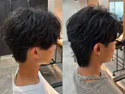 ⭕️人気No.1⭕️メンズカット＋フェザーパーマ【千葉駅/メンズパーマ】
