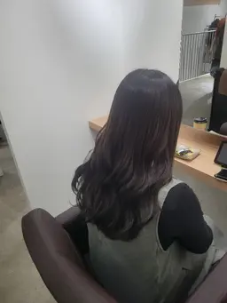 髪質改善カラー+トリートメント🌈