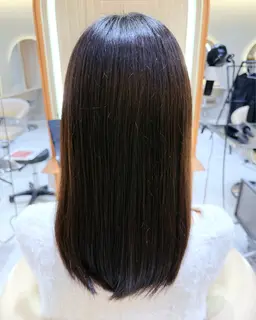 🎀【ミディアムのうねうねの方限定】サラツヤな手触り✨ダメージレス縮毛矯正🎀
