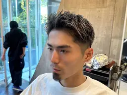 🔥メンズカット＋ハイライト（メッシュ）+補修トリートメント🔥