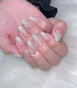 オフ有り ジェルラメグラデーション♥