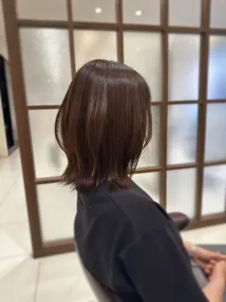 トーンアップカラー🍇今の髪色より明るくされたい方（ブリーチ❌）７月21日15:00のみの募集です！