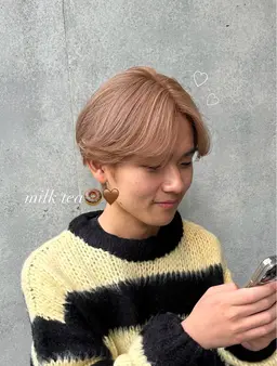 メンズカット+カラー+トリートメント