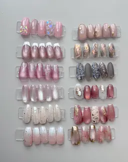 【人気No.1】定額✨ワンホンorニュアンスコース (アートは20種類以上) アートが決まってない方はこちらがおすすめ