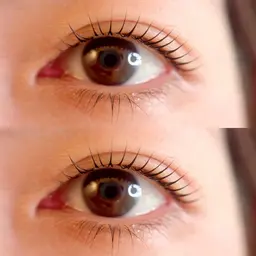 オーダーメイドまつ毛パーマ上下