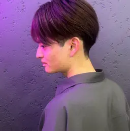 【メンズメニュー👦🏻🌟】刈り上げｱﾘ！マッシュorセンターパートカット(全体2cm以上)➕シャンプートリートメント