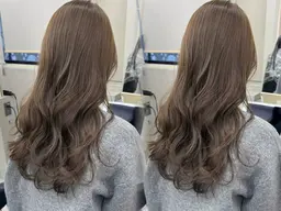 ✨10月4日限定クーポン✨ブリーチ無しでできるベージュカラー【wカラー➕髪質改善トリートメント付き】