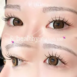【期間限定価格】&healthy100本（フラットラッシュ）🎀
