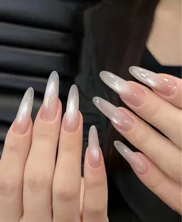 「7月限定」チップ長さ出し　マグネットネイル💅