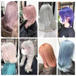 【ハイクオリティー☆ロング料金無し】ブリーチカラー（ブリーチ＋カラー）平日¥12900