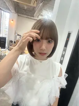 【営業後19時​〜​】1カラー（ボブ）ヘアエステ💆🏼‍♀️トリートメント付き通常¥14,630→¥5,316💕