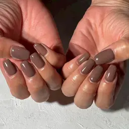 ≪Hand オフ無ワンカラー・ラメグラ≫