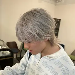 【 🌟メンズカットモデル🌟 】 👦🏻ミディアムモデル👦🏻　ボブウルフ、メンズボブ、襟足長めなどはこちら