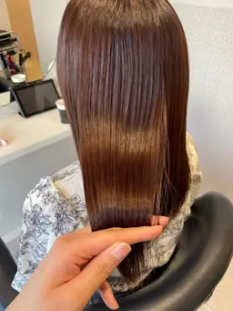 〖 髪質改善 〗サイエンスアクアTr＋全体カラー 🫧