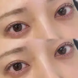 まつ毛パーマ上下¥6130🫧束間仕上げ✨中顔面短縮✩.*˚ マツパ/韓国風/笹塚
