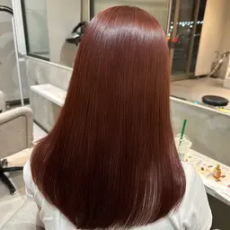 ダメージ少なく透明感出したい子におすすめ♡ダブルカラー💗