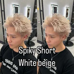 【7月のみ限定メニュー】【カット&ケアブリーチ込みダブルカラー&クイック髪質改善】