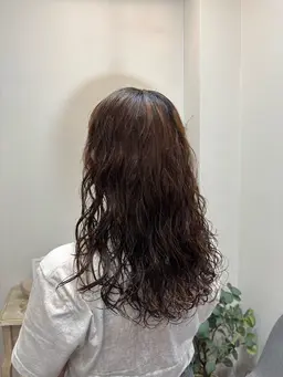 カット＋ゆるふわパーマ
