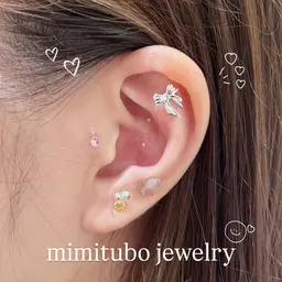 【大流行中🪄】耳ツボジュエリー6粒まで（片耳3粒づつ）