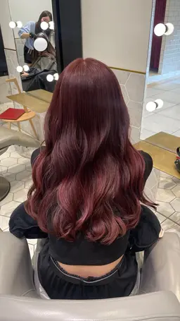 【人気𝑵𝒐.𝟏】ワンカラー🧸＋OLAPLEXトリートメント🧴＋クイックスパ＋コテ巻き仕上げ🎀