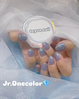【オフあり限定】Jrワンカラーorラメグラデーション