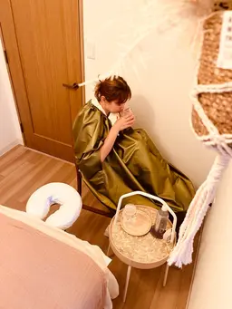 Salon移転㊗️黄土よもぎ蒸し×頭痛・眼精疲労オイルトリートメント
