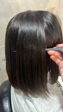 💚カット+縮毛矯正+ベーストリートメント💚