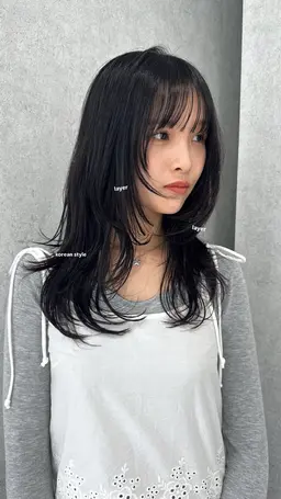 人気NO.1🤍【3回まで】似合わせカット+透明感カラー+Aujua2stepトリートメント