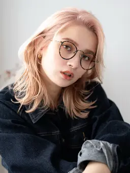 🩵トリートメント付🩵ケアブリーチ+透明感カラー+濃密うるうるトリートメント【必ず予約リクエストからお願いいたします】