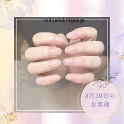 【ハンドケア】お爪の形を整えて甘皮のケアをさせていただきます✨ご希望があれば➕透明マニュキュアお陰様で9.10月満席🈵