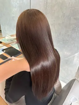 ⬆️質感再生ケアカラー+トリートメント✨