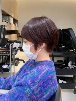 ✂︎【🧑🏼‍🦰カット+ワンカラー(ショート限定※ボブでは無いです)】