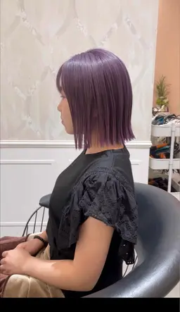 【レディースボブ】💐🎀（Aujuaシャンプートリートメント使用）