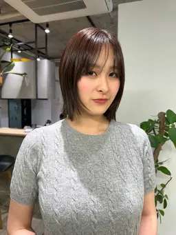 【レングス指定あり】　お顔周りレイヤー&再現性カット🫧