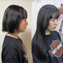 ⭐️学生限定⭐️エクステ黒色＋カット