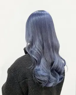 【Wカラー✨】寒色カラー　1ブリーチ(フル+¥1000)+カラー(早朝料金別途)