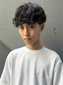 メンズパーマ人気No.1🌀 カット+ケアパーマ