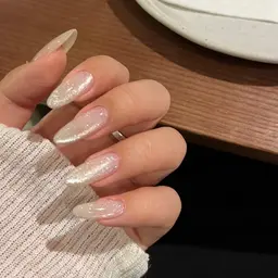 🤍チップ長さだし／マグネット／カラグラデ／+2個パーツ無料