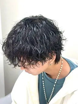 【人気men's permコース🎀】カット+各種パーマ🖤