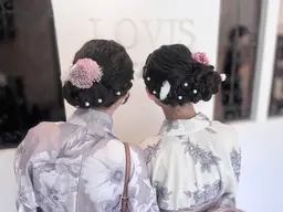 🎐 お祭りヘアセット 🎐