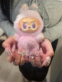 〈オフ込み〉🎀長さだし10本💎持ち込みデザインやり放題(パーツ無制限)