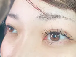 エクステ100本＋まつぱ