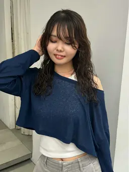 【2名様限定】ロングorボブカット➕パーマ🌀🩷(シャンプー･トリートメント付き)