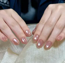 ✨ 【Hand】人気No.1♥マグネットワンカラー 2色OK(光アート込み) 新規オフ無料