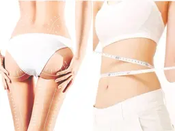 【凸凹セル&むくみ代謝&歪み矯正】ラジオ波温熱吸引＆キャビテーション＆加圧矯正【上半身or下半身75分】