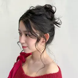 【平日限定】小顔顔周りカット＋なりたいを叶えるヘアアレンジ🪄︎︎✨(シャンプーブロー＋2200円)
