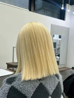 【抜きっぱなしブロンド】🫧🤍ブリーチ2回