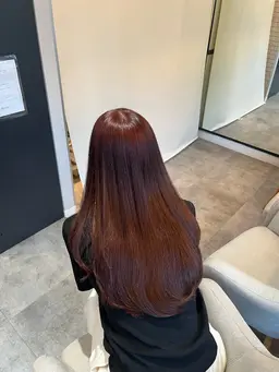 ブリーチなしダブルカラー＋デザインカット💇‍♀️＋ダメージケアトリートメント （暖色/寒色）